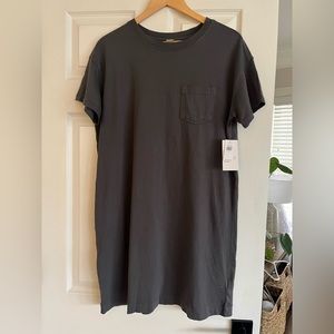 Old Navy tee-shirt dress, dark gray, medium